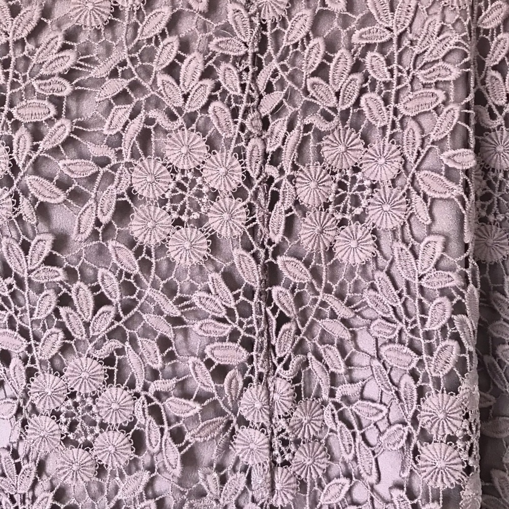 🥂SOLD🥂GARNET HILL Spiced Plum Lace Skirt - Picture 4 of 8